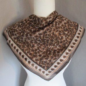 Autumn leaves scarf